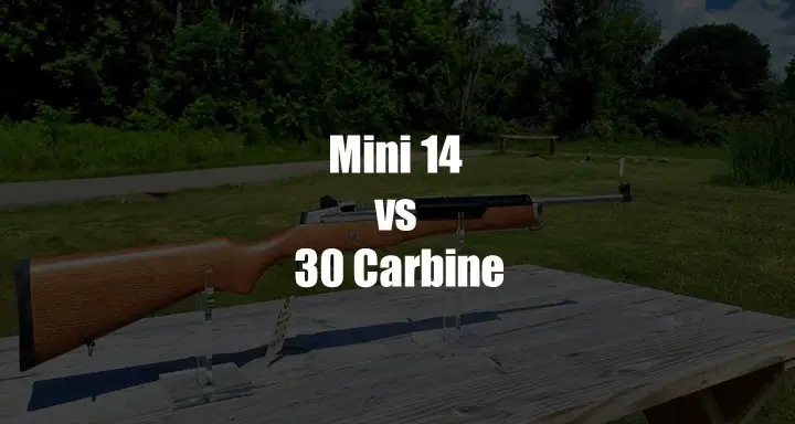 Mini 14 vs 30 Carbine